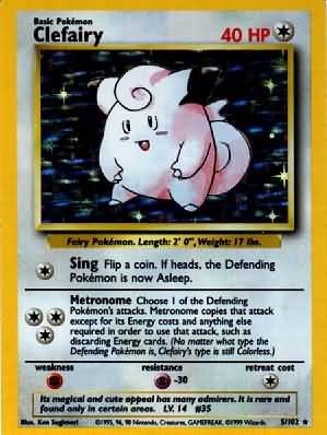 Clefairy (Base Set WoTC)