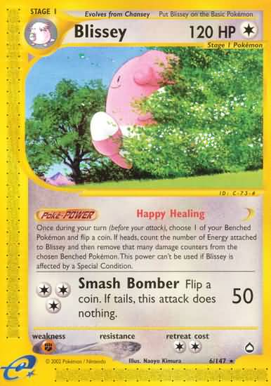 Blissey (Aquapolis Singles )