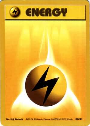 Lightning Energy (Base Set WoTC)
