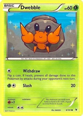 Dwebble (Pokemon Black & White: Noble Victories)