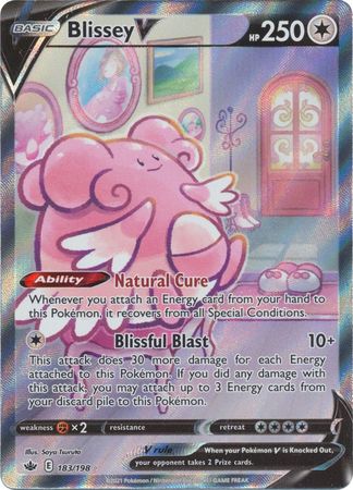 Blissey V (Pokemon Sword & Shield: Chilling Reign)