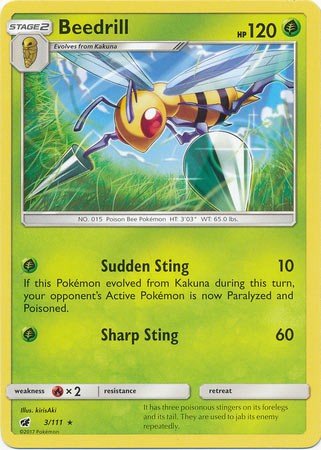 Beedrill (Pokemon Sun & Moon Crimson Invasion)