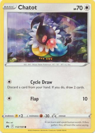 Chatot (Pokemon Crown Zenith)