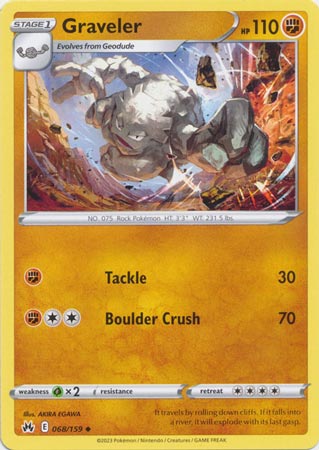 Graveler (Pokemon Crown Zenith)