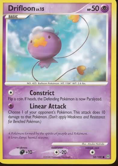 Drifloon (Diamond and Pearl StormFront Singles)