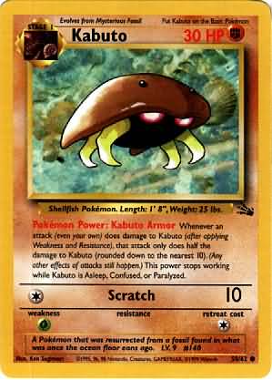 Kabuto (Fossil WoTC)