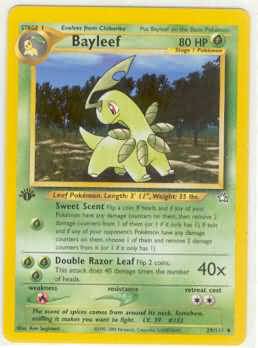 Bayleef (Neo Genesis WoTC) *1st Edition*