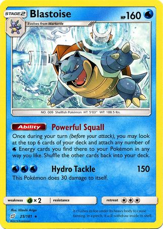 Blastoise (Pokemon Sun & Moon Team Up)