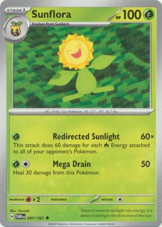 Sunflora (Pokemon Scarlet & Violet: Twilight Masquerade)