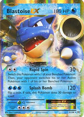 Blastoise EX (Pokemon XY Evolutions)