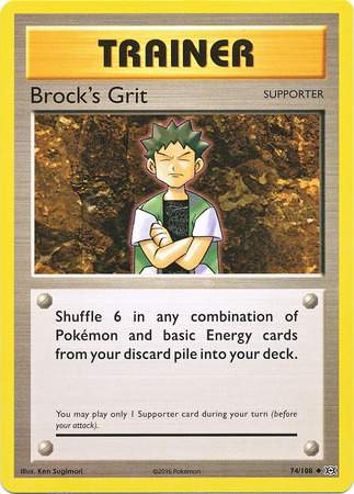 Brock's Grit (Pokemon XY Evolutions)