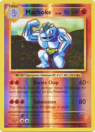 Machoke (Pokemon XY Evolutions)