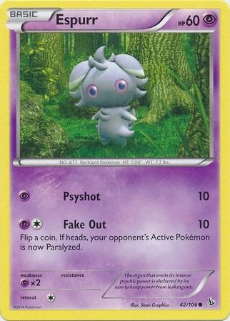 Espurr (Pokemon XY Flashfire)