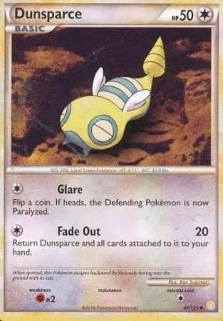 Dunsparce (Heart Gold Soul Silver)