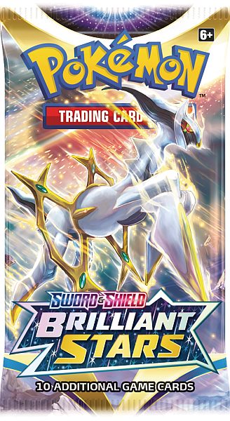 Pokemon Booster Pakke - SWSH09 - Sword & Shield: Brilliant Stars Booster Pack