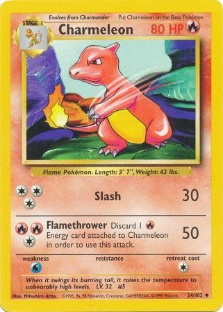 Charmeleon (Base Set WoTC)