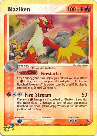 Blaziken (EX Ruby and Sapphire Nintendo)