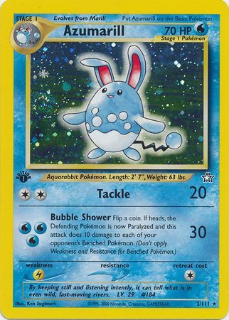 Azumarill (Neo Genesis WoTC)