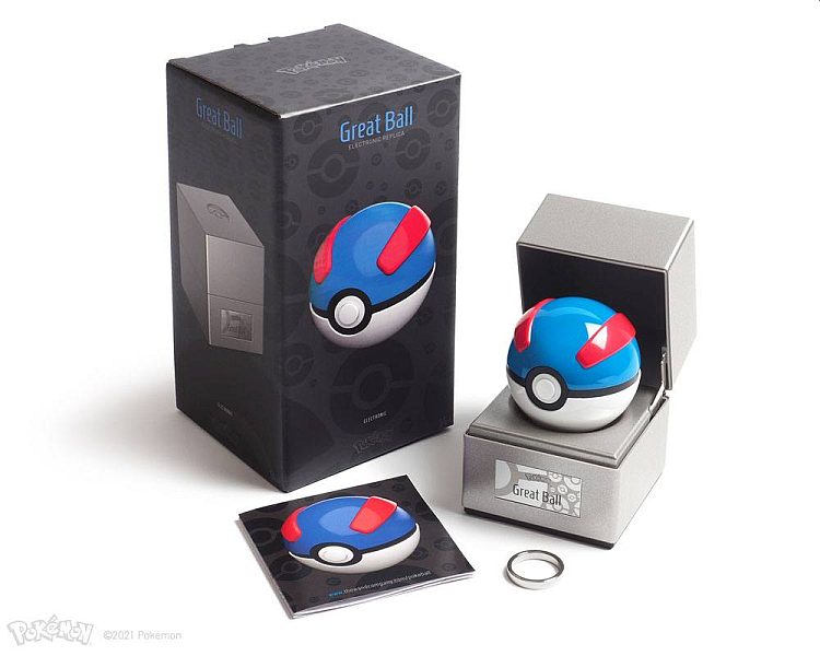 Pokémon - Diecast Pokeball Replica Sculpture: Great Ball - 8cm