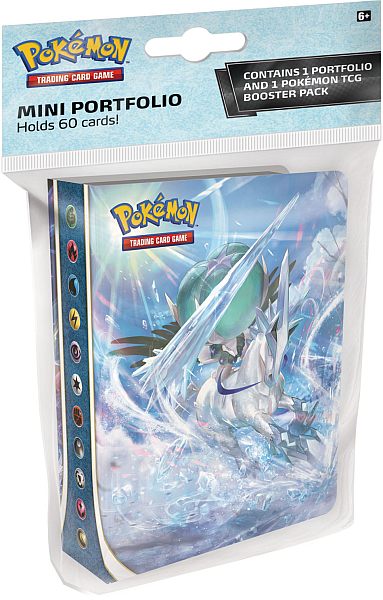 Mappe - Pokemon - SWSH06 - Sword & Shield: Chilling Reign - Mini-Album & Booster Pack! - Plads til 60 kort