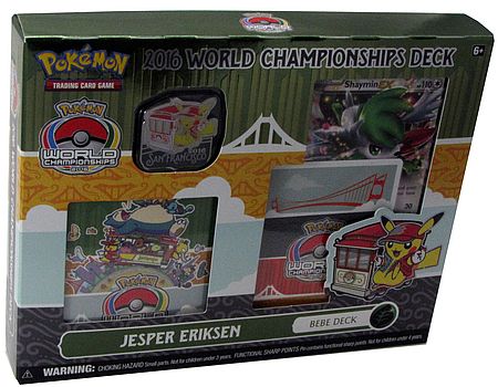 Pokemon Deck - 2016 World Championship (WCD) - Jesper Eriksen: Bebe Deck (Danmark)